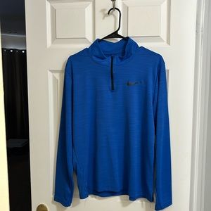 Blue Nike 1/4 Zip